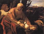 Caravaggio The Sacrifice of Isaac oil on canvas