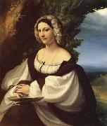 Correggio Portrait of a Lady oil on canvas