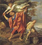 Domenichino The Sacrifice of Abraham oil on canvas