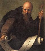 Pontormo St.Anthony Abbot oil on canvas