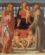 Pontormo Madonna and Child with SS.Jerome and Francis and Two Angels china oil painting artist