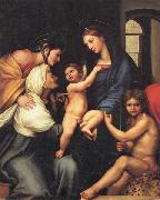 Raphael Madonna of the Cloth oil on canvas