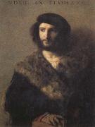 Titian Portrait of a Man painting
