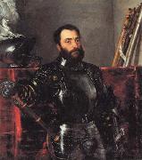 Titian Portrait of Francesco Maria della Rovere oil on canvas