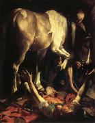 Caravaggio Conversion of Saint Paul oil on canvas