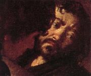 Caravaggio Details of Martyrdom of St.Matthew oil on canvas