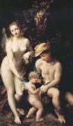 Correggio The Education of Cupid oil painting