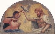 Correggio Coronation of the Virgin painting