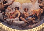 Correggio Details of the cupola with the apostles Philip and Thaddeus,James the Less and Thomas,Andrew and Jomes the Great china oil painting artist
