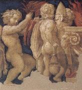 Correggio Frieze depicting the Christian Sacrifice oil on canvas