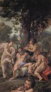 Correggio Allegory of Vice painting