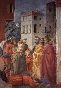 MASACCIO The Distribution of Alms and the Death of Ananias china oil painting artist