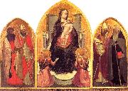 MASACCIO San Giovenale Triptych oil