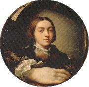 PARMIGIANINO Self-portrait in a Convex Mirror oil on canvas