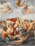Raphael Triumph of Galatea oil on canvas