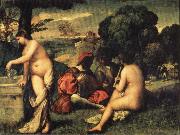 Titian Concert painting