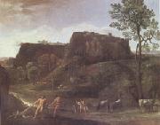Domenichino Landscape with Hercules and Achelous (mk05) china oil painting artist
