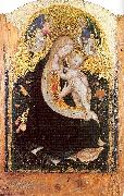 PISANELLO Madonna with a Quail oil on canvas