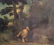 Titian Jerome (mk05) oil on canvas