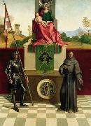 Giorgione Virgin and Child with SS Francis and Liberalis (mk08) china oil painting artist