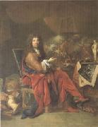 Largillierre Charles Le Brun Painter to the King (mk05) oil on canvas