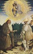 PISANELLO The Virgin and Child with the Saints George and Anthony Abbot (mk08) china oil painting artist