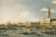 Canaletto The Basin of San Marco on Ascension Day (mk08) oil on canvas