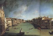 Canaletto Il Canal Grande Balbi (mk21) oil on canvas
