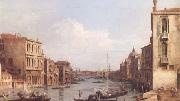 Canaletto The Grand Canal from Campo S Vio towards the Bacino (mk25) oil on canvas