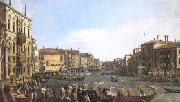 Canaletto A Regatta on the Grand Canal (mk25) oil painting on canvas