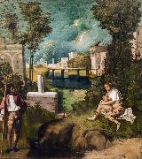 Giorgione The Tempest (nn03) china oil painting artist