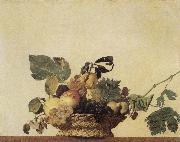 Caravaggio Basket of Fruit oil on canvas