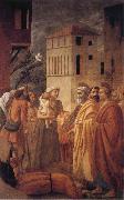 MASACCIO St Peter distributes the Goods of the Community and The Death of Ananias china oil painting artist