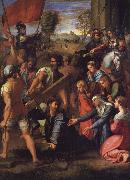 Raphael Christ on the Road to Calvary oil on canvas