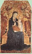 SASSETTA Virgin and Child Adored by Six Angels oil on canvas