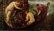 Tintoretto The Deliverance of Arsinoe oil on canvas