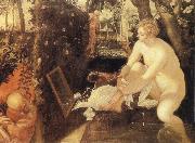 Tintoretto Susanna at he Bath china oil painting artist