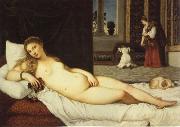 Titian Reclining Venus painting