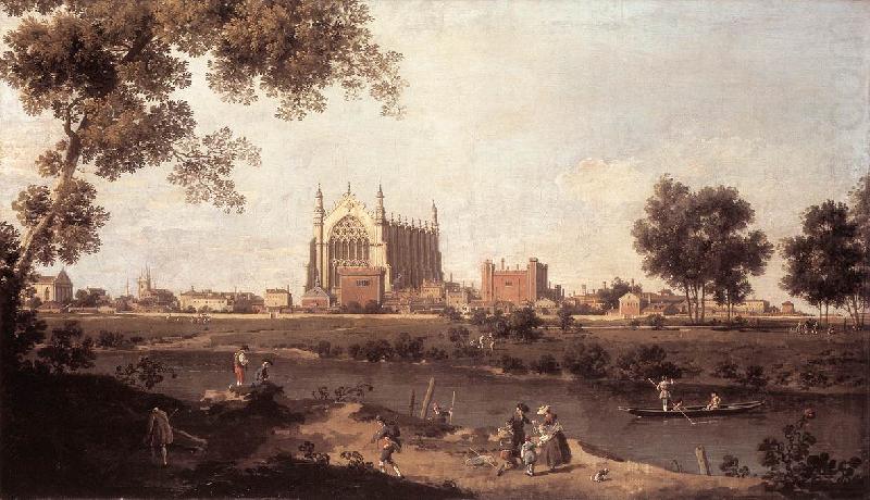 Canaletto Eton College Chapel f china oil painting image