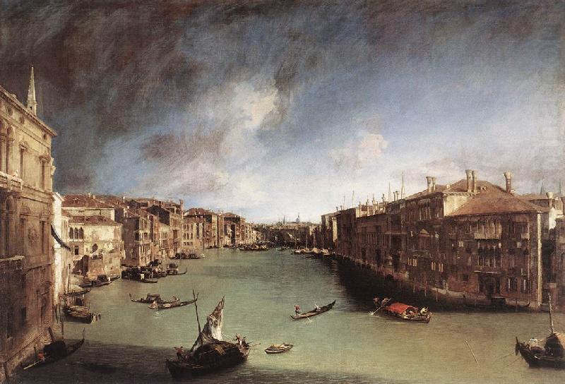 Canaletto Grand Canal, Looking Northeast from Palazo Balbi toward the Rialto Bridge china oil painting image