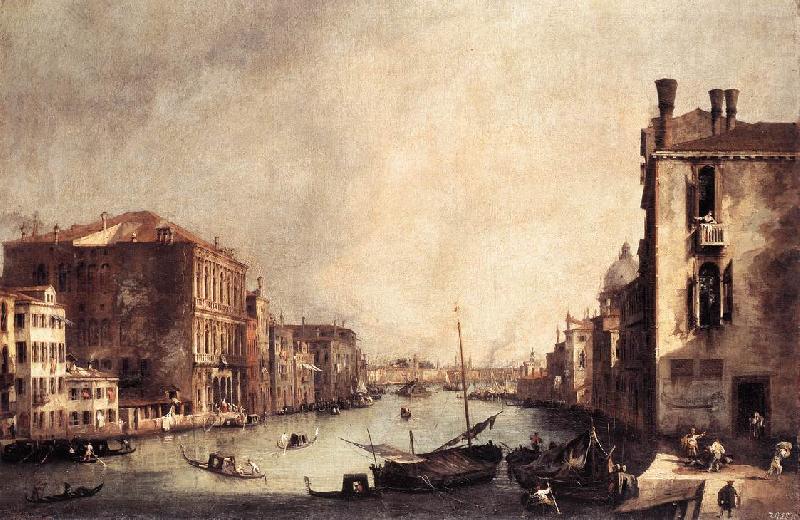 Canaletto Rio dei Mendicanti: Looking South china oil painting image