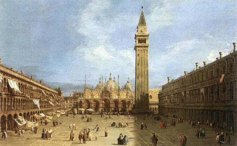 Canaletto Piazza San Marco f china oil painting image