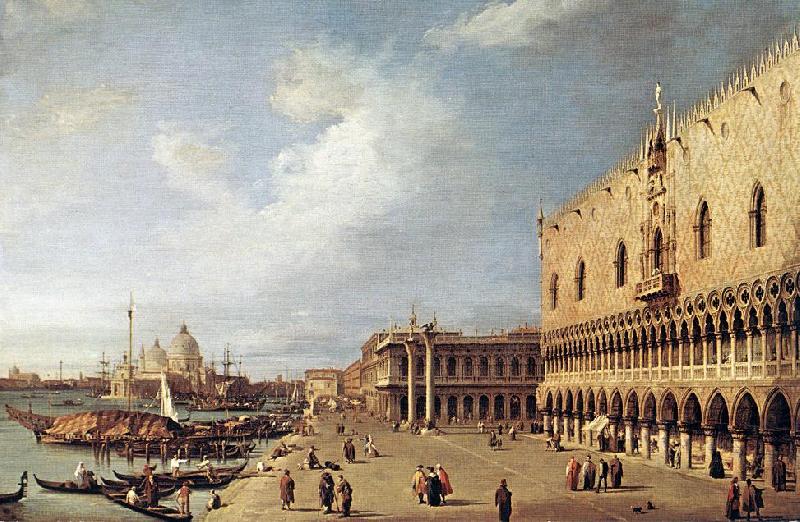 Canaletto View of the Ducal Palace f china oil painting image