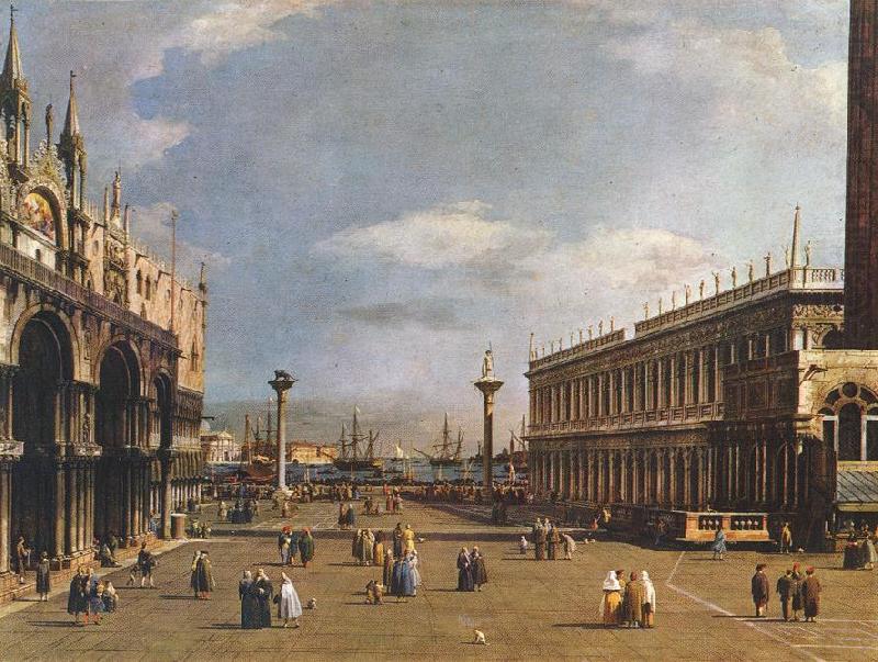 Canaletto The Piazzetta g china oil painting image