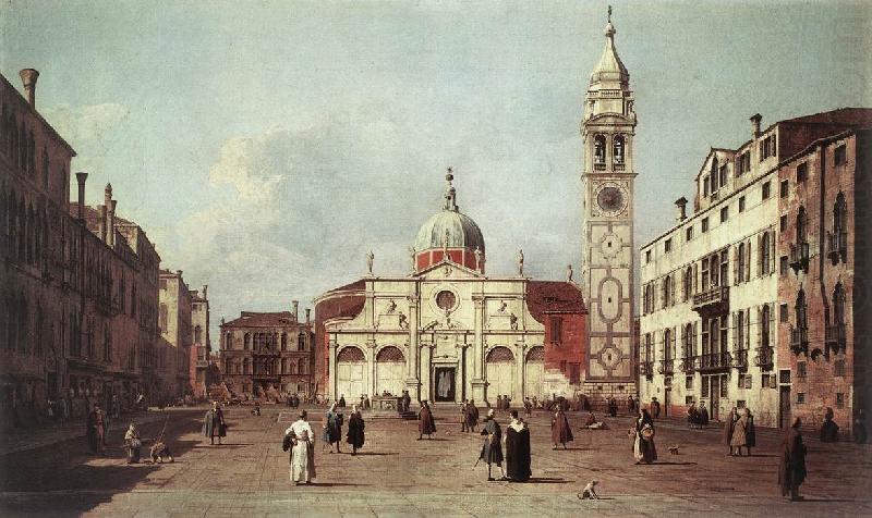 Canaletto Campo Santa Maria Formosa  g china oil painting image