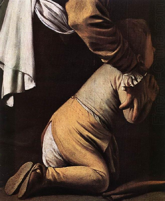 Caravaggio Madonna del Rosario (detail) fdg china oil painting image
