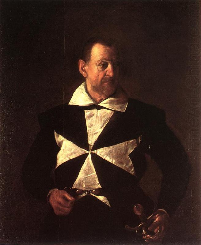 Caravaggio Portrait of Alof de Wignacourt fg china oil painting image