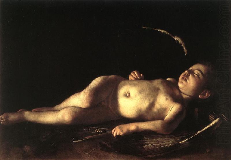 Caravaggio Sleeping Cupid gg china oil painting image