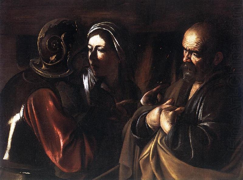 Caravaggio The Denial of St Peter dfg china oil painting image