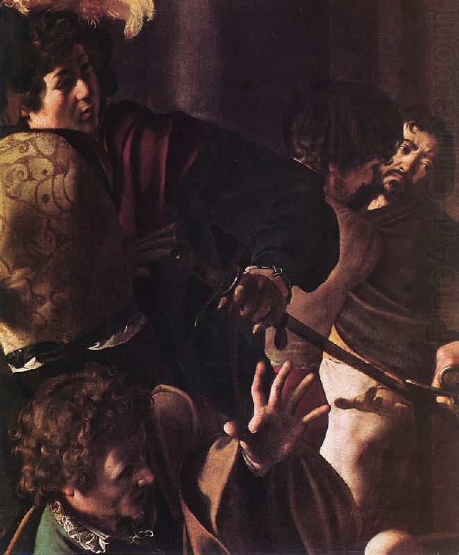 Caravaggio The Martyrdom of St Matthew (detail) fg china oil painting image